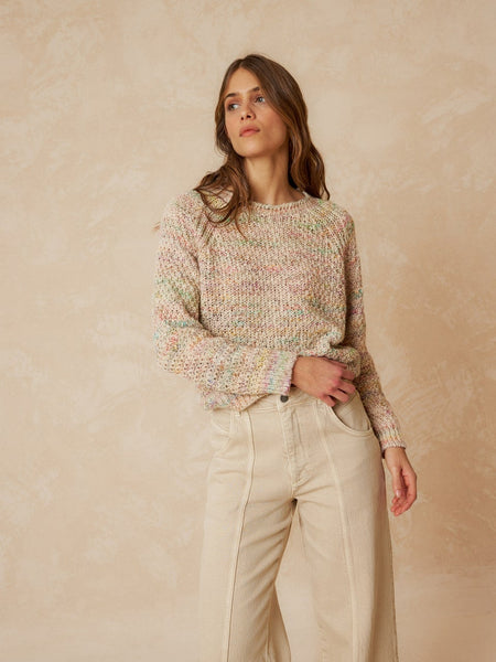 Indi & Cold Rustic Twill Trouser- Cream