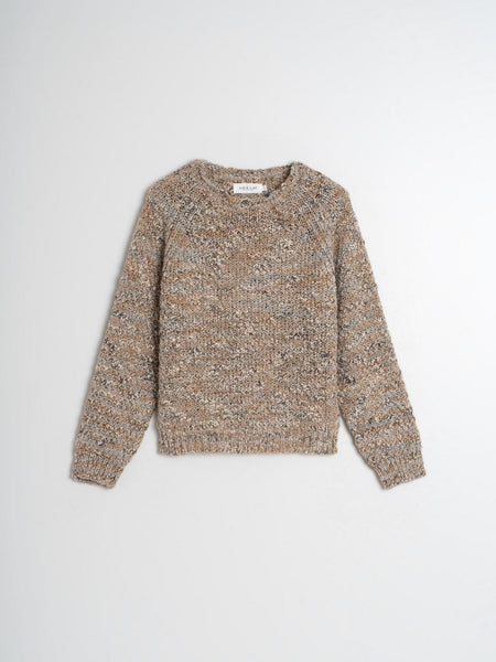 Indi & Cold Knitted Sweater Camel