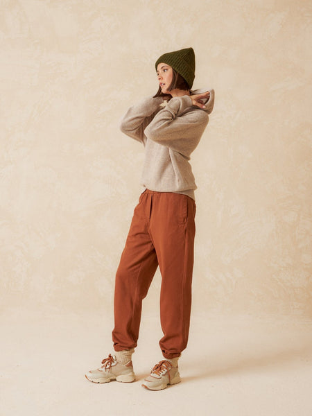 Indi & Cold Knit Hooded Sweater