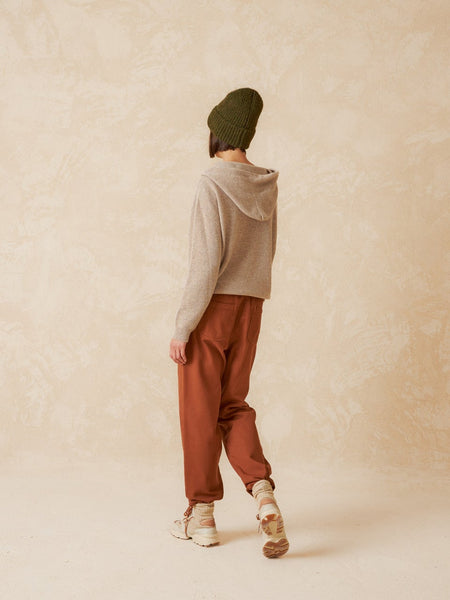 Indi & Cold Knit Hooded Sweater