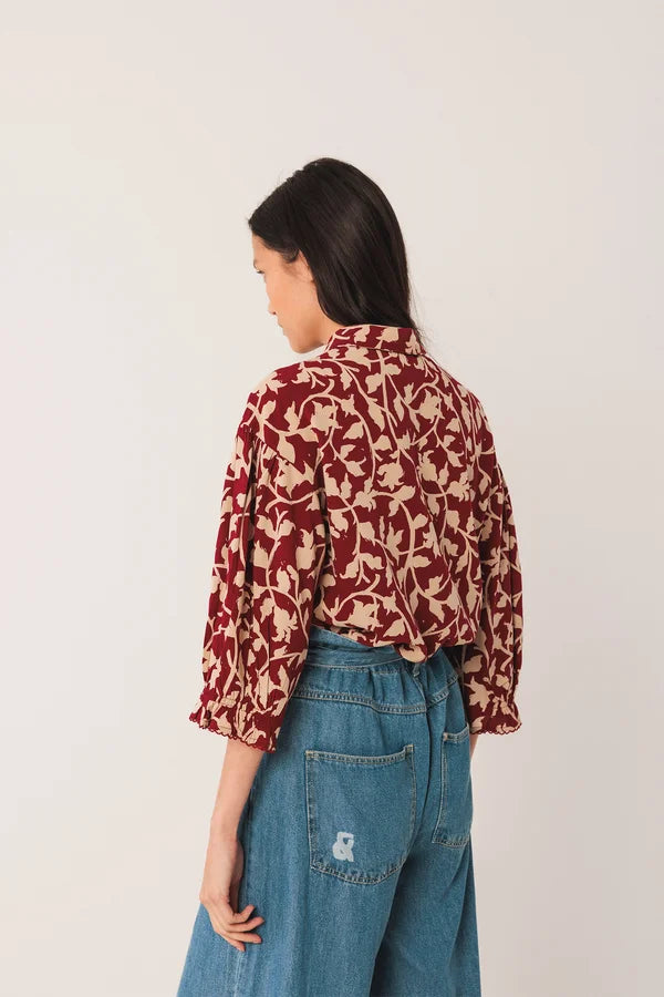 Indi & Cold 3/4 Sleeve Viscose Shirt