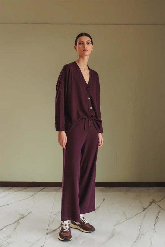 Indi & Cold Wide Knit Trouser