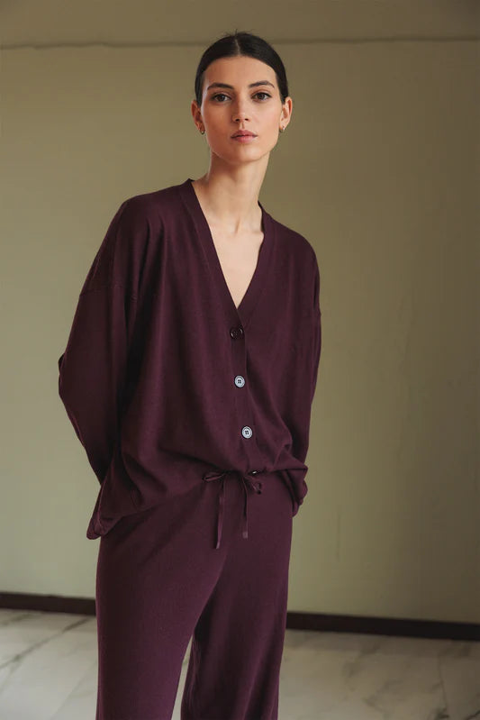 Indi & Cold Wide Knit Trouser