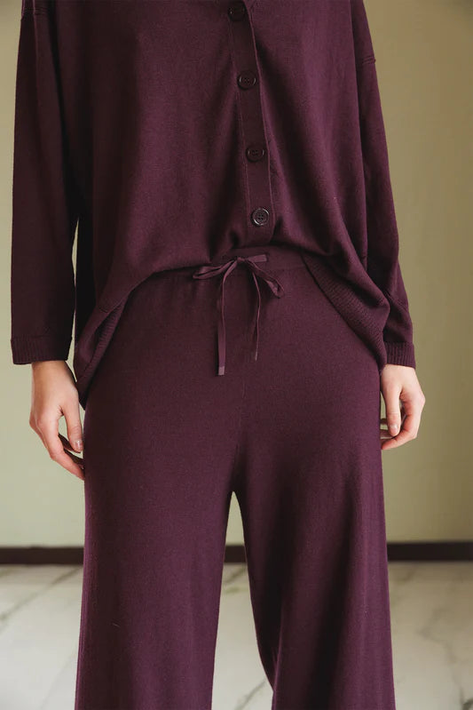 Indi & Cold Wide Knit Trouser