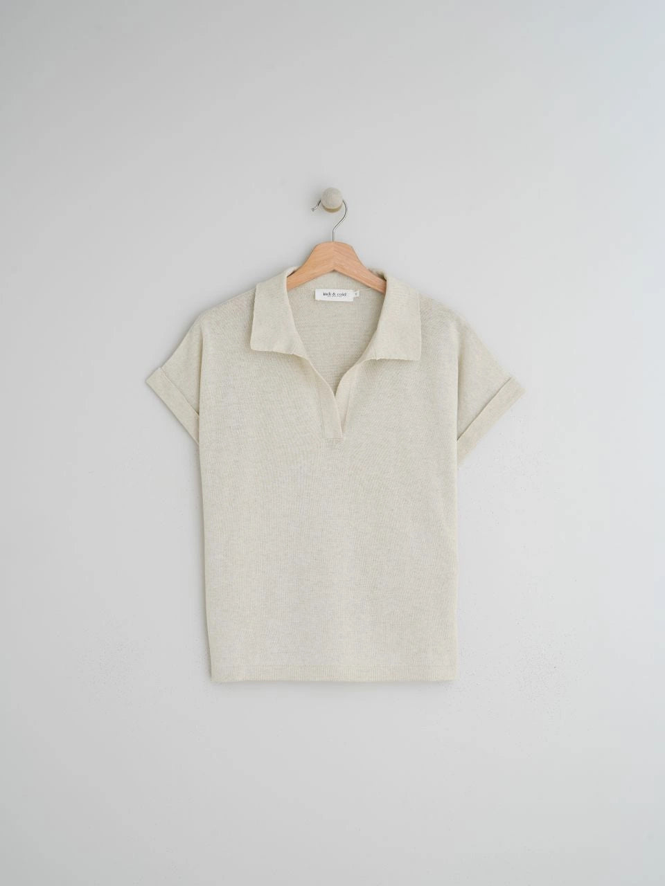 Indi & Cold Rustic Knit Polo