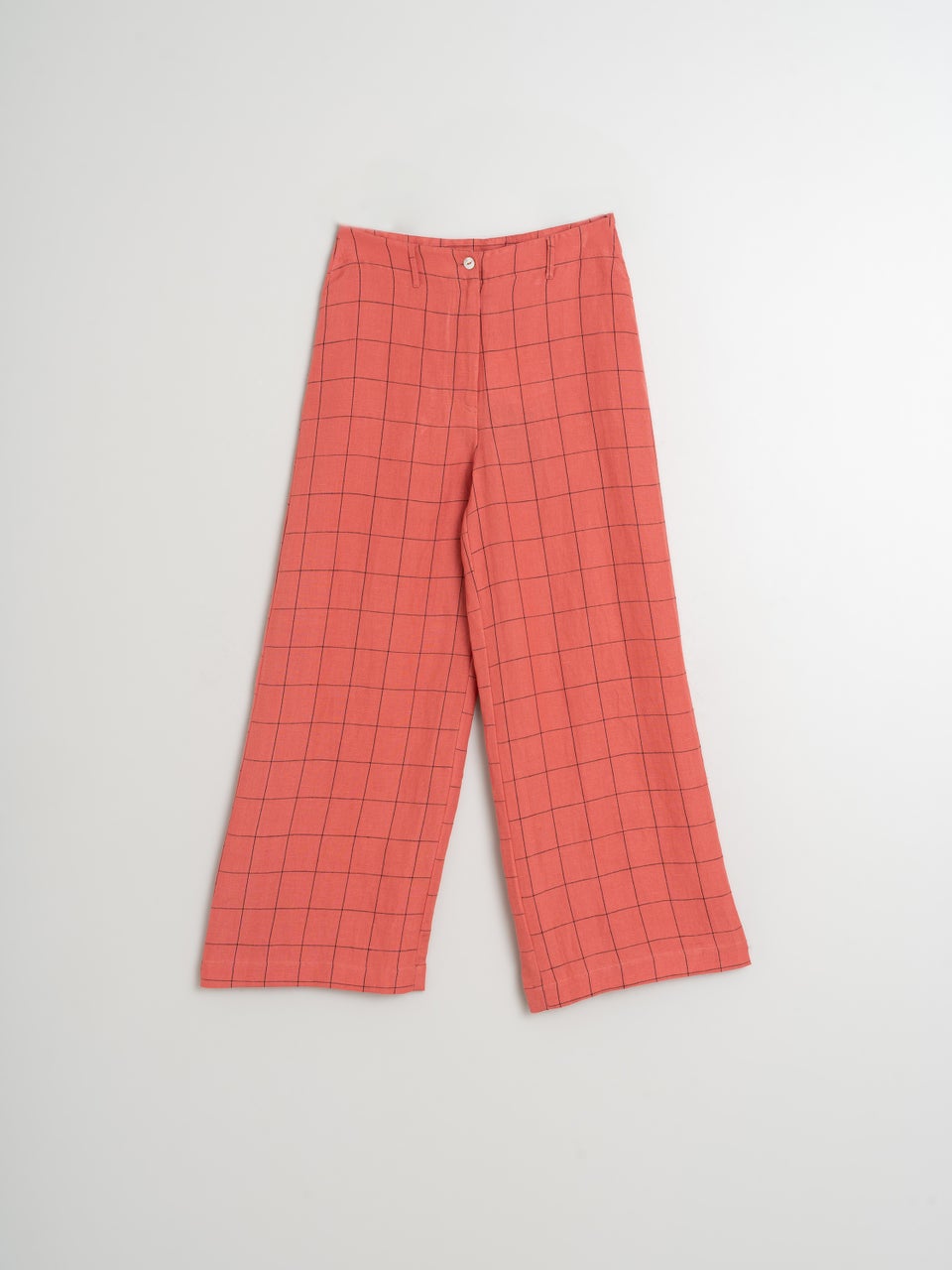 INDI & COLD WINDOWPANE CHECK PANTS