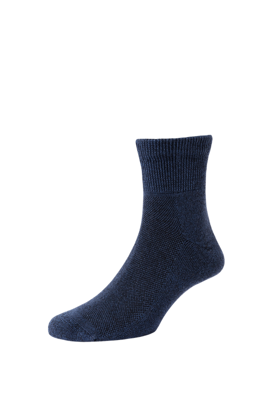 HJ HallTemperature Comfort Coolmax® Bamboo Socks HJ 1360 Navy