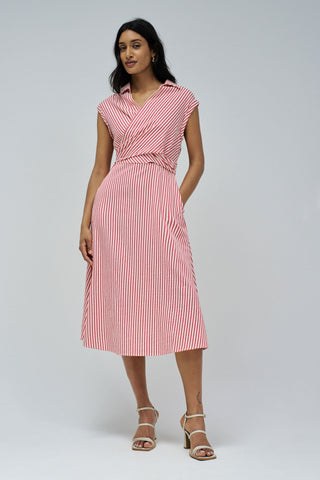 Salsa Dress with stripes