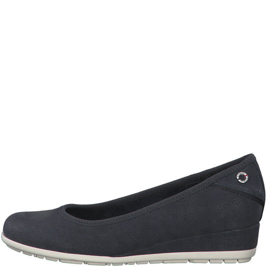 S.Oliver Navy Wedge