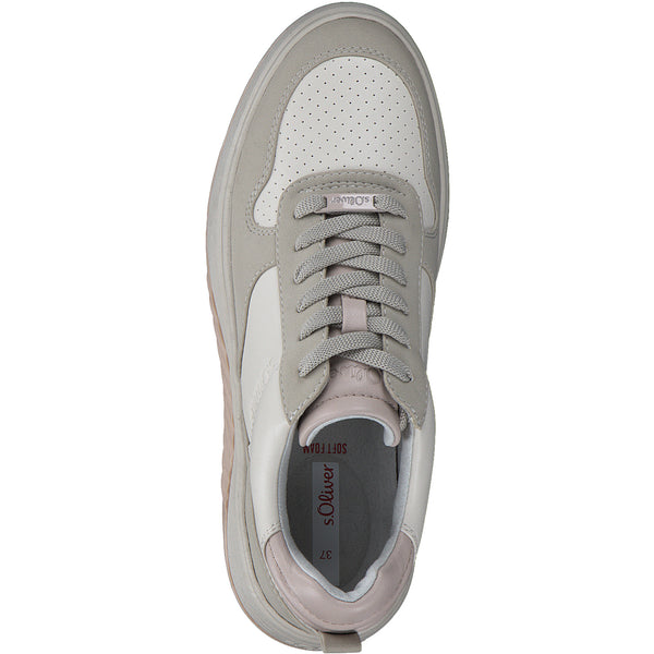 S.Oliver Chunky Sole Trainer: Beige