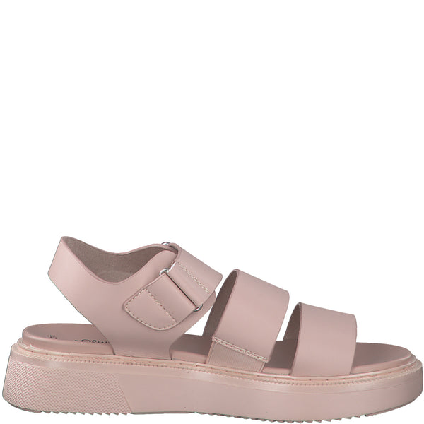 S.Oliver chunky sole Sandals -Rose
