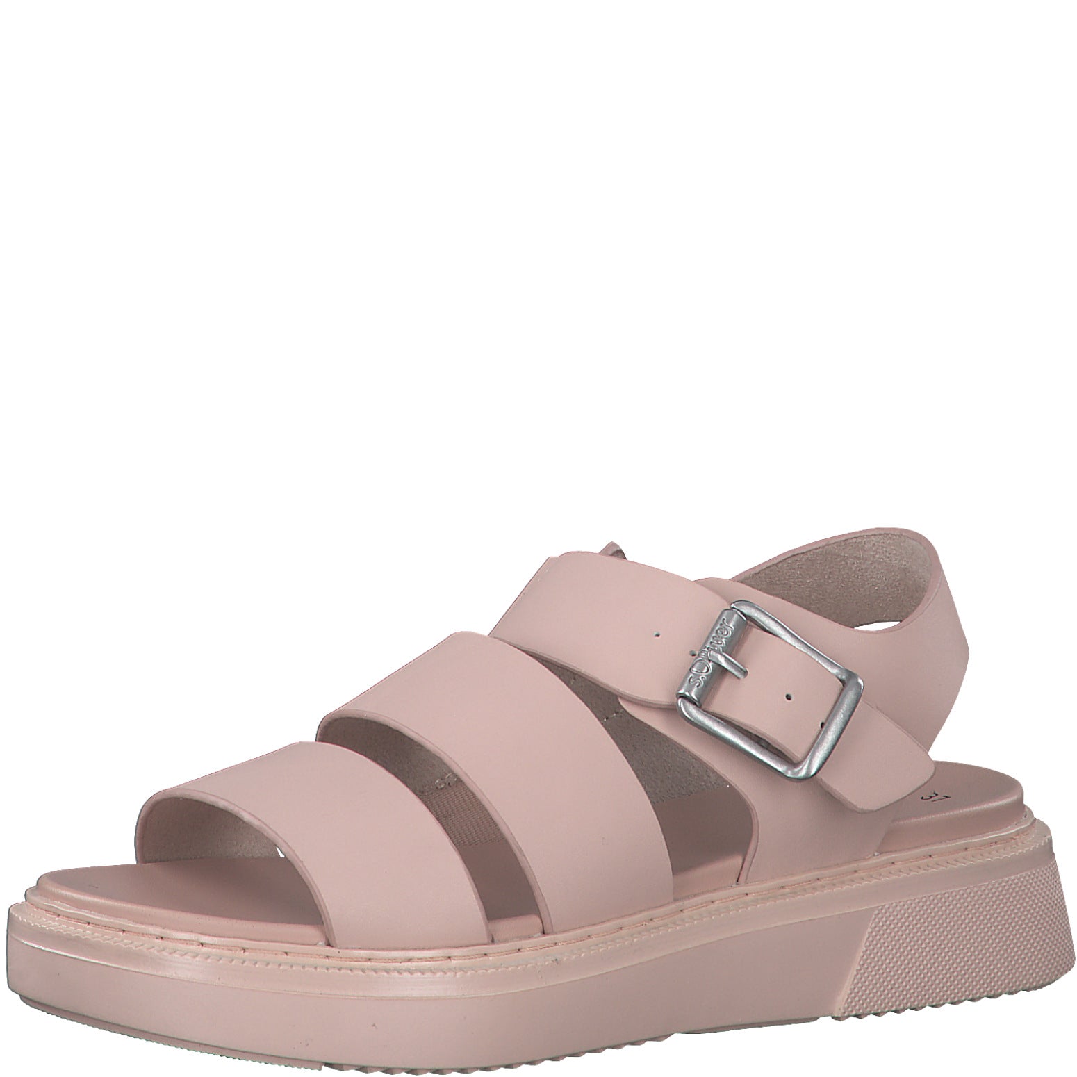 S.Oliver chunky sole Sandals -Rose