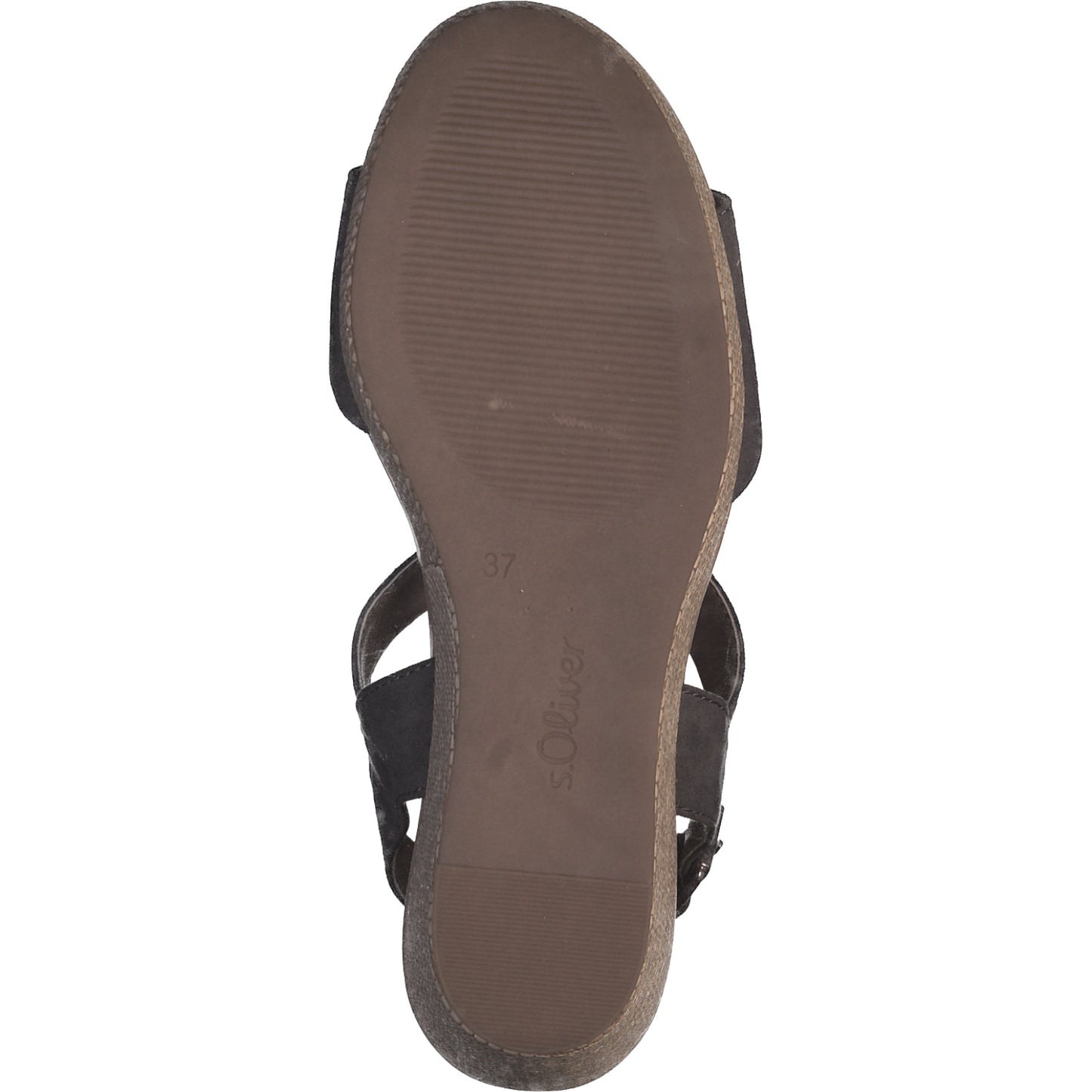 S.Oliver Wedge Sandal- Blue