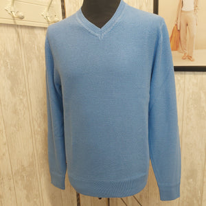 6th Sense Embassy Vee-neck - Corn Blue