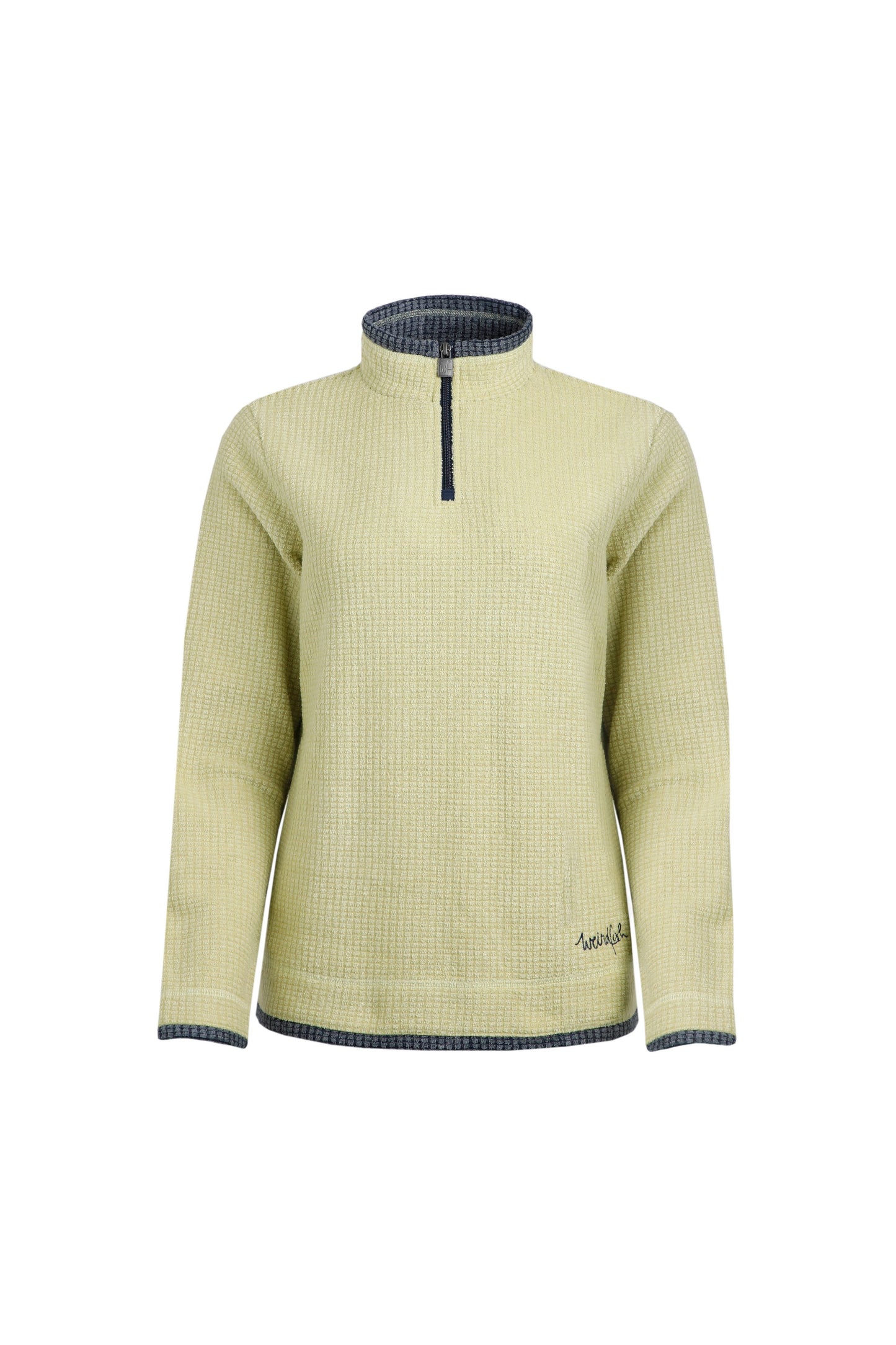 Weird Fish Beyonce Fleece-Soft Green