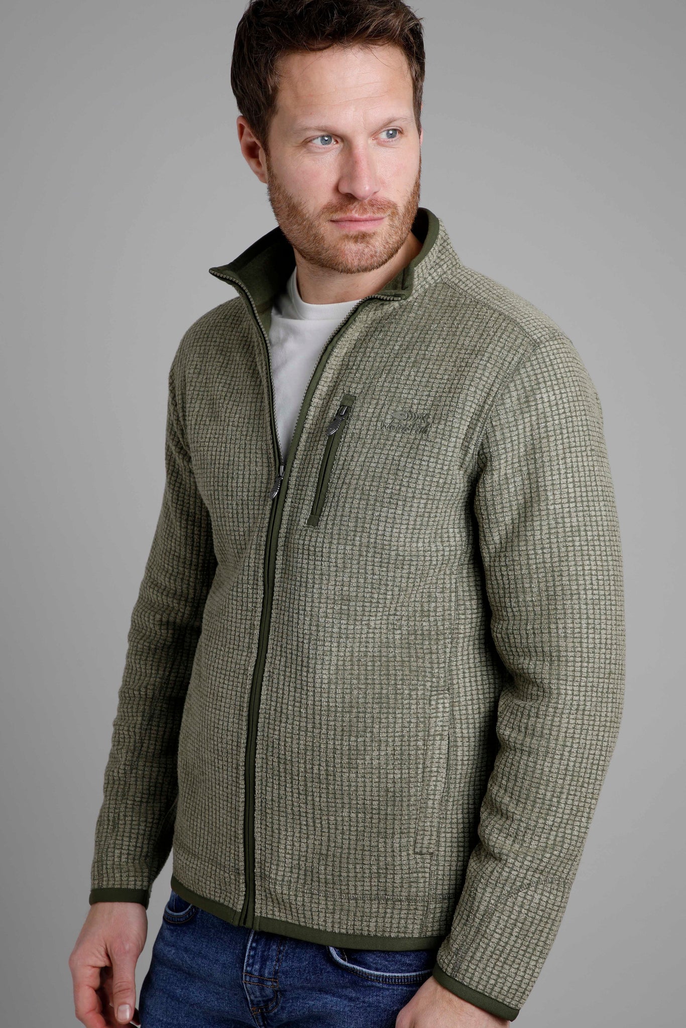 Mens wooly fleece outlet jacket