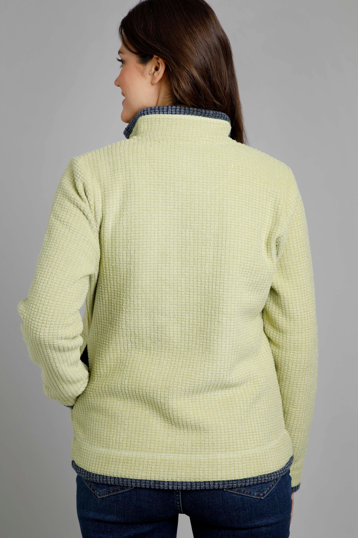 Weird Fish Beyonce Fleece-Soft Green