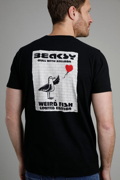 Weird Fish Beaksy Artist T-Shirt-Black