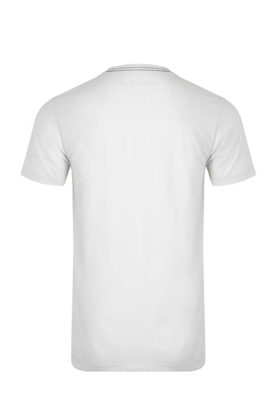 Weird Fish What Sup Eco Graphic Tee- Dusty White