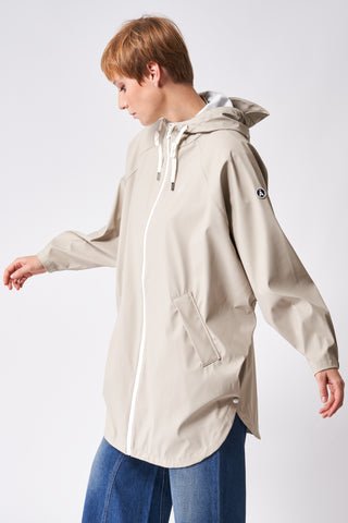 Tanta Sky Raincoat- Stone Grey