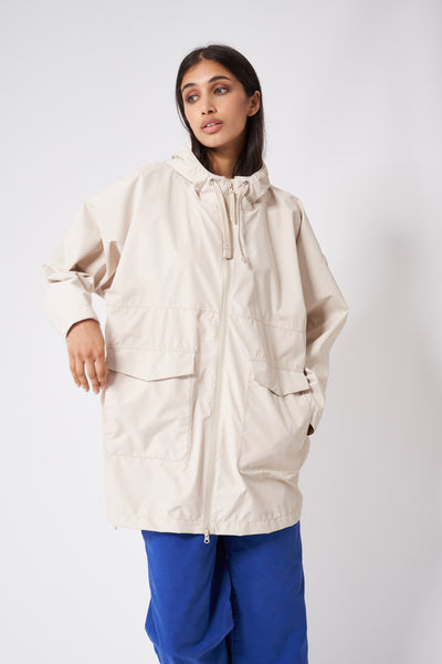 Tanta Rominjati Rain Jacket- Ivory