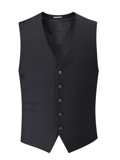 Skopes Madrid Waistcoat- Black
