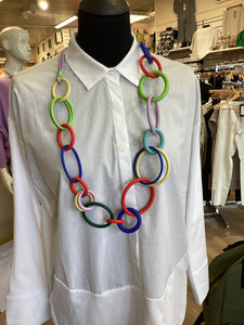 Rubber Circle Necklace