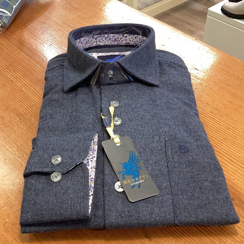 Benetti Tokyo Shirt- Indigo