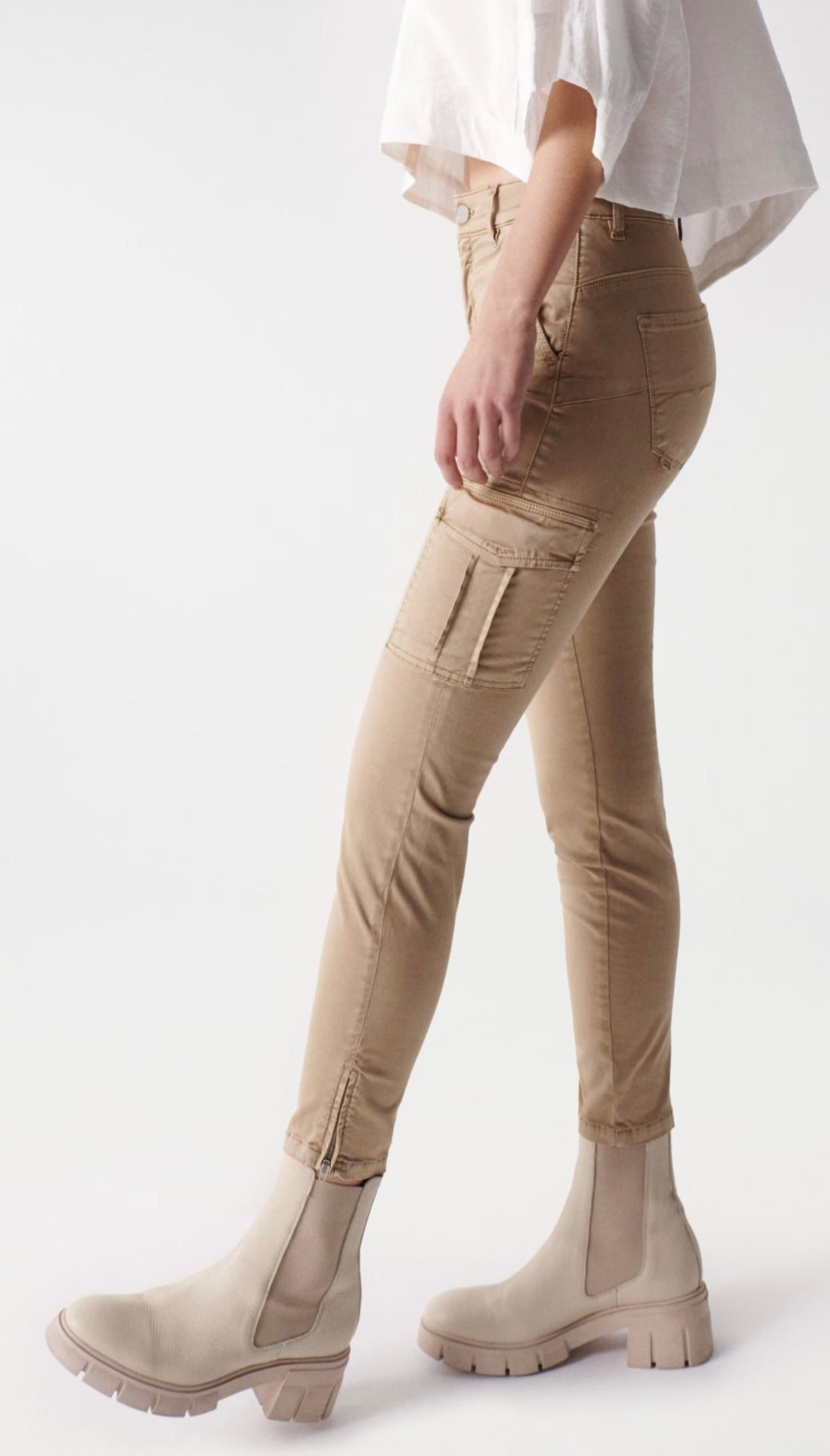 Salsa Cargo Trouser -Taupe