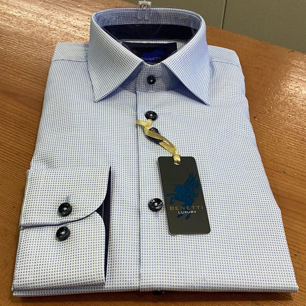 Benetti Robert Shirt- Sky