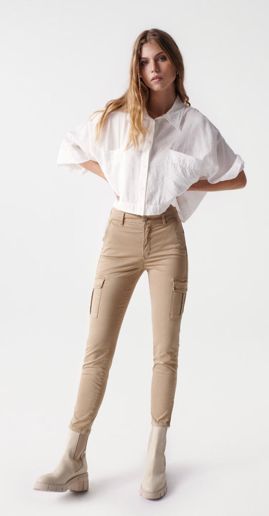 Salsa Cargo Trouser -Taupe