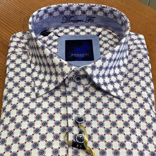 Benetti Malibu Shirt- Bordo