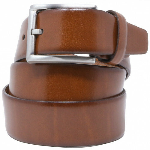 Monti Leather Belt-Brown