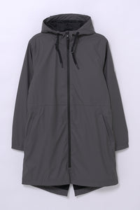 Tanta Vand Waterproof PU coat -Lava Grey
